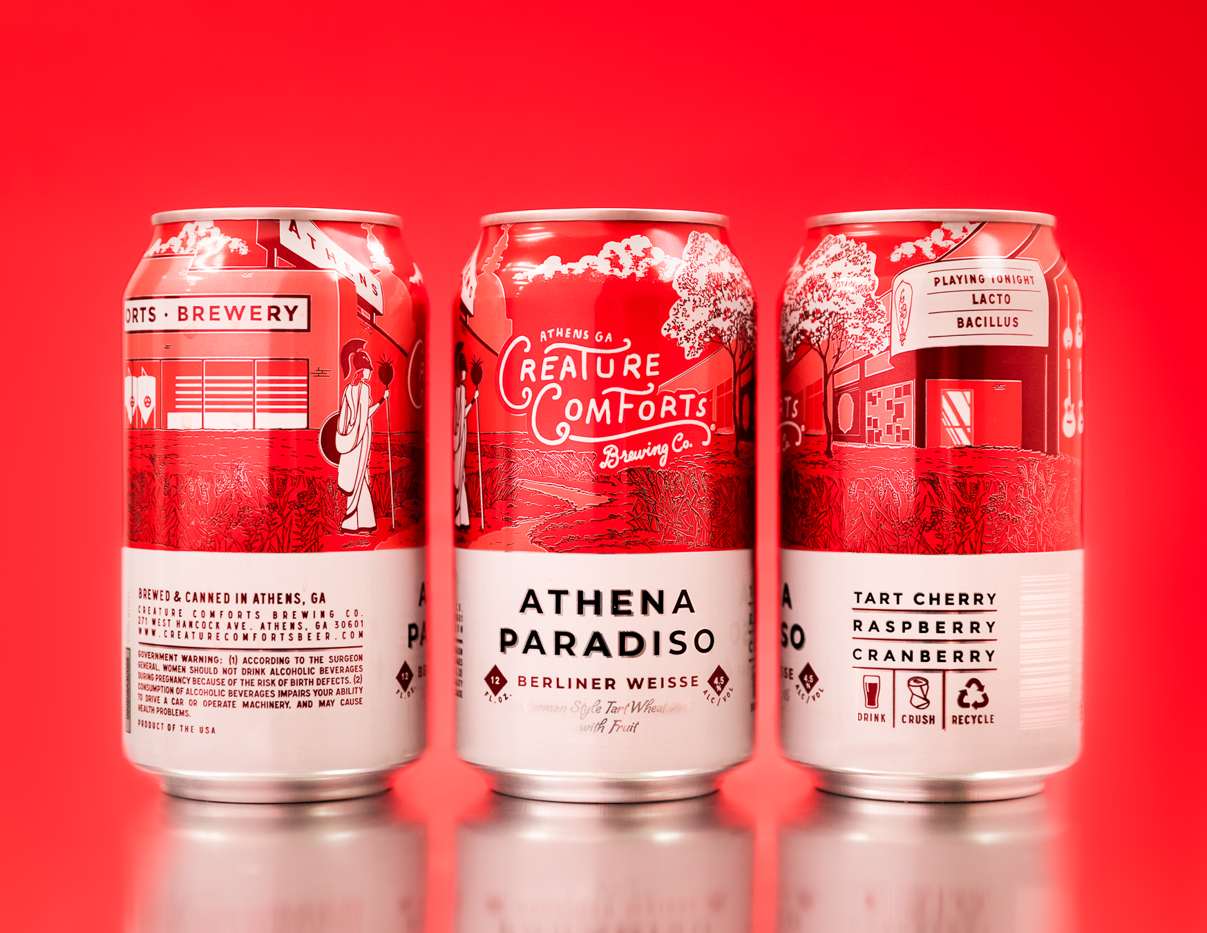 Athena Paradiso with Tart Cherry, Raspberry, & Cranberry