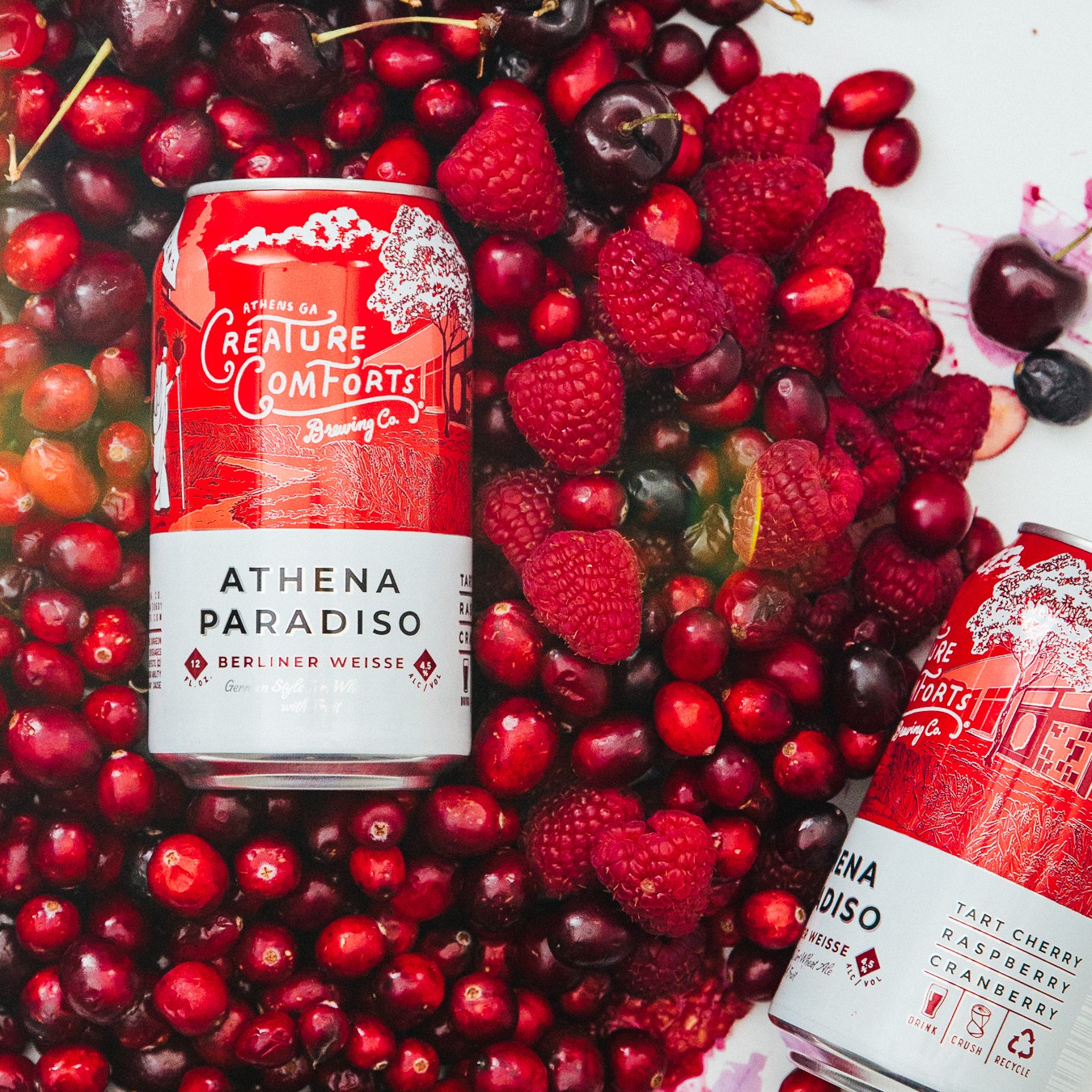 Athena Paradiso with Tart Cherry, Raspberry, & Cranberry
