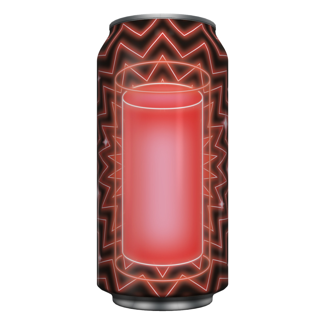 Neon Cylinders: Rowdy Red