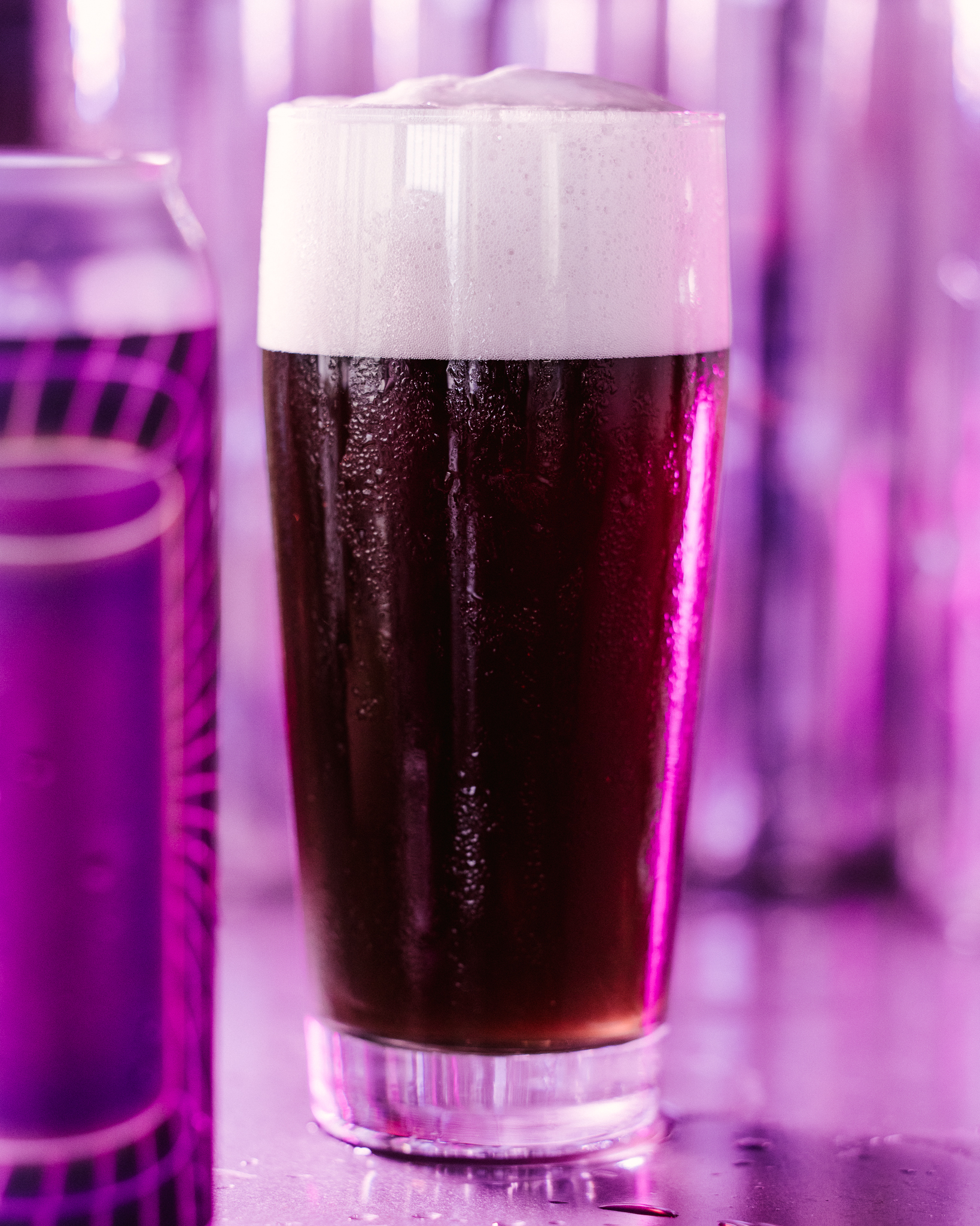 Neon Cylinders: Amethyst Nights