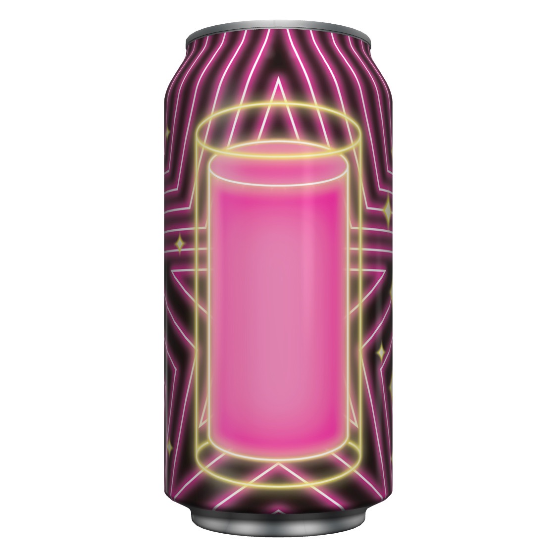 Neon Cylinders: Hot Pink