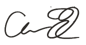 CEO signature