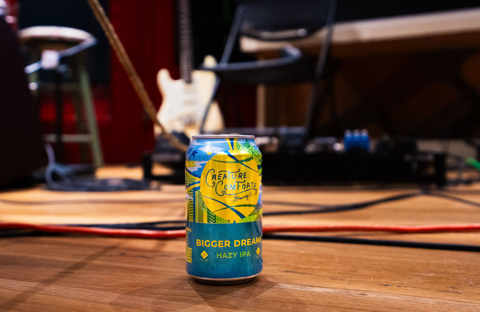 bigger dreams can in the studio