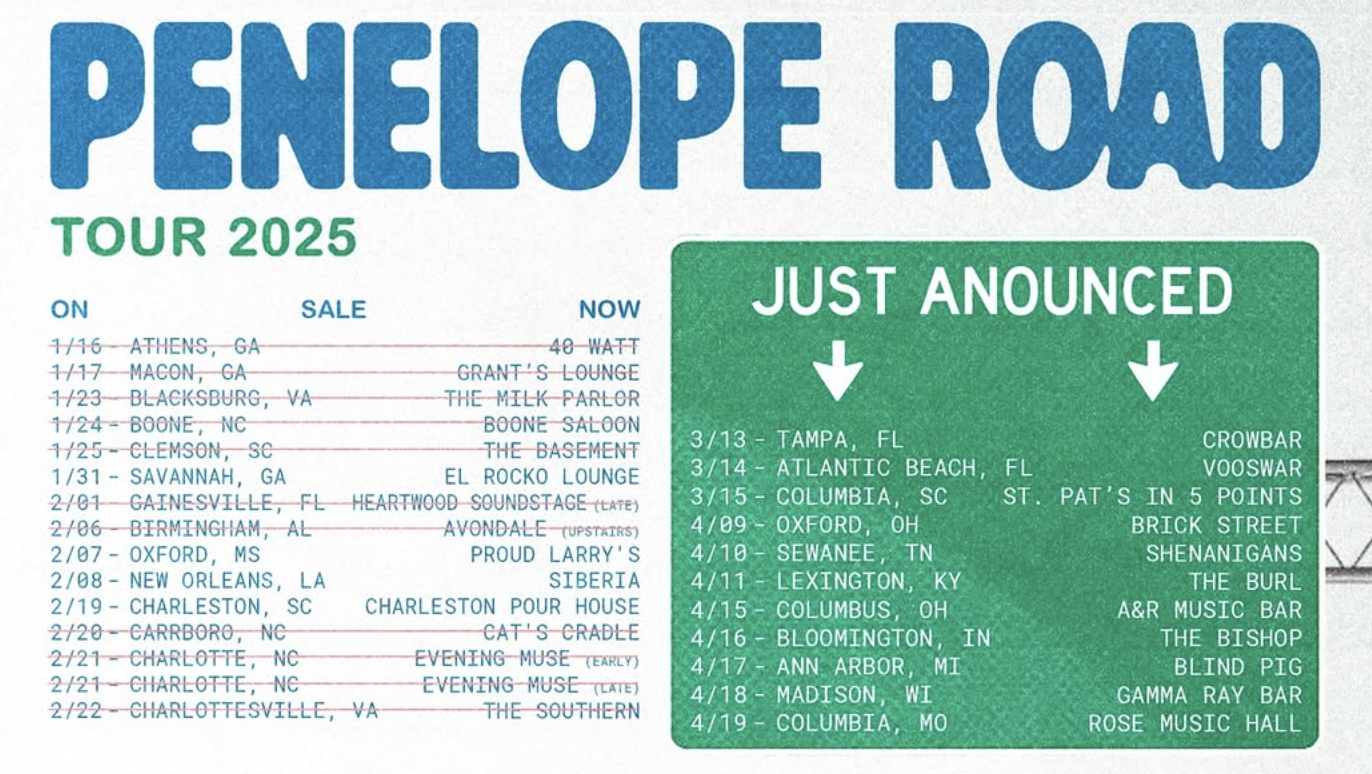 winter tour schedule
