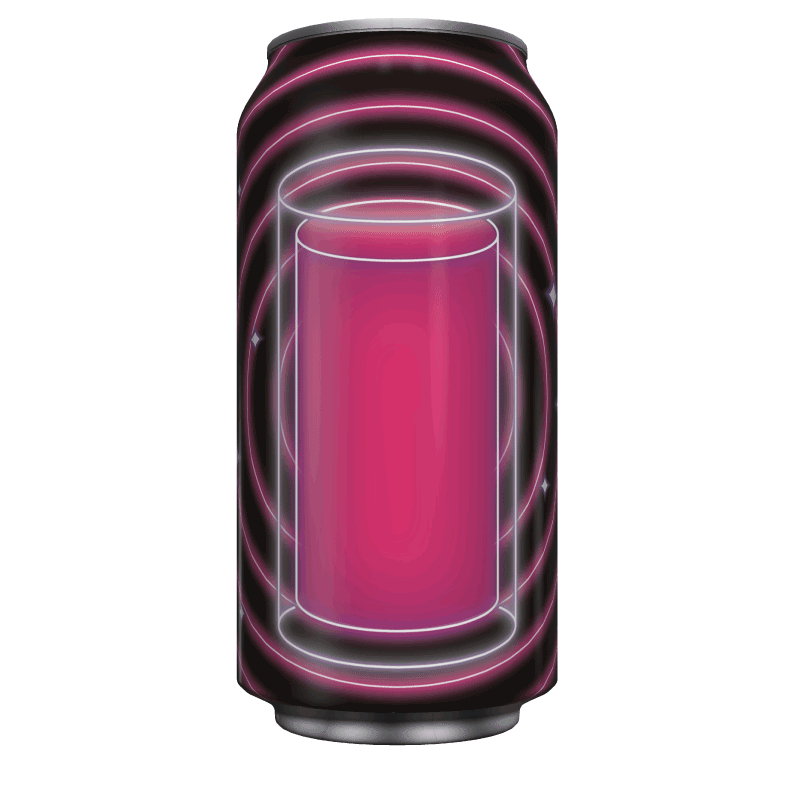 Neon Cylinders: Berry Supreme
